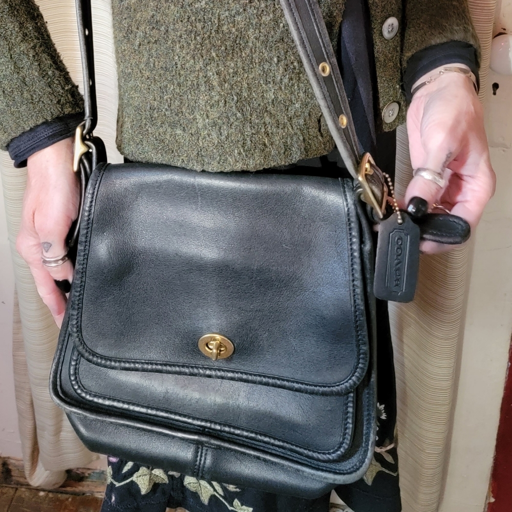 Coach Vintage Leather Mini Crossbody Bag